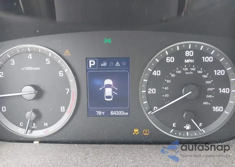 2017 Hyundai Sonata Se z USA, uszkodzony, nr VIN 5NPE24AF7HH556136